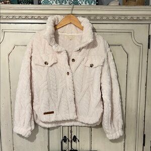 Simply Southern Textured White Women’s Jacket